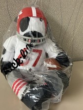 Chick-fil-A Football Plush Cow #67 Stuffed Animal NEW in Bag 9