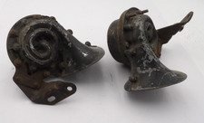 2 Car Horns Old 6 or 12 volt? Not Tested picture