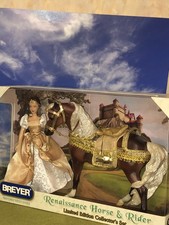 Rare 2011 Breyer Horse And Rider Renaissance Gift Set NIB Limited Edition *WoW* picture