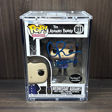 Funko Wednesday Addams Diamond Autographed By Christina Ricci picture