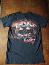 2022 KNOTT'S SCARY FARM HALLOWEEN PUMPKIN SMALL SHIRT SOUVENIR THEME PARK picture