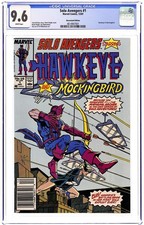 Solo Avengers #1 First Appearance of Trick Shot - 1987 - CGC 9.6 - Mark Bright picture