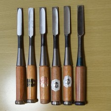Chisel Set 6pc Hand Tools 18mm 15mm Woodworking Ready to Use Carpentry picture