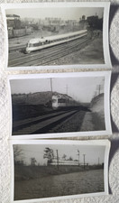 C. 1940s New Haven Railroad The Comet Streamliner Passenger Photo Lot Of 3 picture