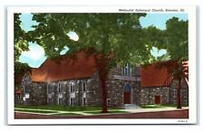 Postcard Methodist Episcopal Church, Streator, IL Illinois L7 picture