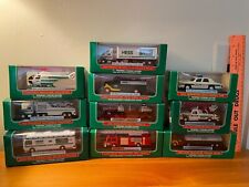 Lot of 10 ~ Hess Miniatures - 1999 to 2008 picture