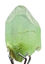 4.60Ct Beautiful Natural Green Color Peridot Crystal From Pakistan picture