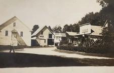 1920s Canterbury NH Town Hall Store New Hampshire RPPC Photo Postcard COPY picture