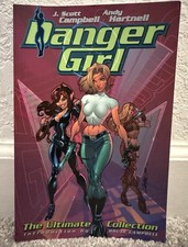 DANGER GIRL THE ULTIMATE COLLECTION COMIC BOOK VHTF, Preowned picture