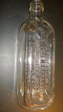 Old Vintage Dr. Peter Fahrney & Sons Co. Chicago, ILL. USA clear bottle used picture