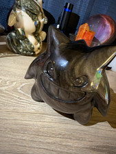 MSG For Deals(:Gengar Pokémon SHEEN Black obsidian CRYSTAL CARVING picture