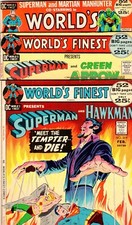 WORLD'S FINEST 209 210 212 BATMAN HAWKGIRL NEAL ADAMS SUPERMAN F (6.0) picture