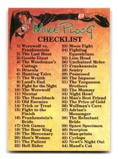 1994 FGG Mike Ploog Fantasy Art Trading Card #90 Checklist picture
