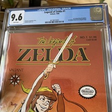 Legend Of Zelda #1 CGC 9.6 1st Print Valiant Comics RARE Nintendo Movie Coming picture