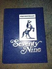 Tulare Western High School Class Of 1979 Yearbook Equistrian Free S/H picture
