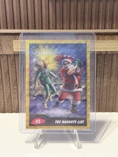 Topps Mars Attacks Christmas 2026 The Naughty List #42 Superfractor 1/1 picture