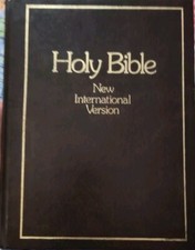 Vtg Holy Bible Concordance New International VERSION 1984 HARD COVER Perfect Con picture