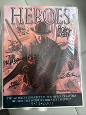 MARVEL HEROES 9-11  SIGNED 1st Print Memorial Comic Book with DYNAMIC FORCES COA picture