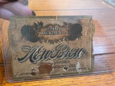 Vintage Buffalo Brewing Co. New Brew Beer Label Early 1900s Sacramento CA 5.5