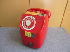 Japanese Vintage Red Public Telephone 671-A2 Rotary Dial For Parts From Japan picture