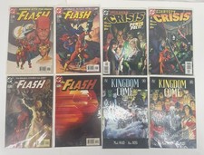 The Flash #208 209 210 Comic Lot of 8  2004 Michael Turner Superman DC Comics #5 picture