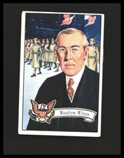 1952 Woodrow Wilson - Topps Bowman Vintage U.S. Presidents #30 picture