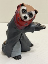 Vintage 1994 Ka Graves Imaginals Black Footed Ferret Cowboy Figurine 6” picture