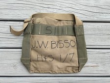 ID'd WW2 WWII USMC P41 Haversack Knapsack Lower Pack Original Khaki picture