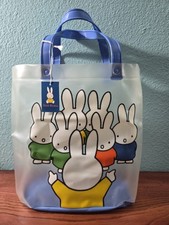 Dick Bruna Miffy Translucent PVC Tote Bag NWT picture