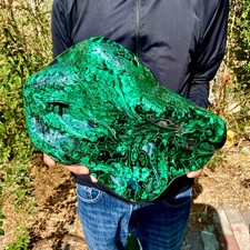 26.4LB Natural luster peacock rock cluster rough mineral sample picture