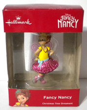 Fancy Nancy Hallmark Christmas Tree Ornament w/ Box Disney Junior picture
