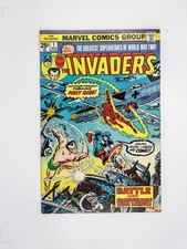 The Invaders #1 (Marvel Comics August 1975) VF Very Fine Avengers Sub-Mariner picture