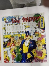 1963 Williams Big Daddy Pinball Machine Back Glass Original picture
