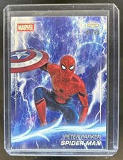 2025 Topps Chrome Marvel Studios #61 Peter Parker Spider-Man Doom America /99 picture