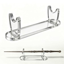 Mini Clear Acrylic Wand Display Stand, Polished High‑Transparency Acrylic Col... picture