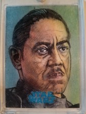 2020 TOPPS STAR WARS MOFF GIDEON SKETCH CARD picture