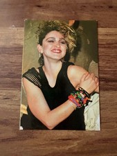 Madonna Vintage Turkish Postcard Rare 1980s Pop Icon Collectible Promo Card picture