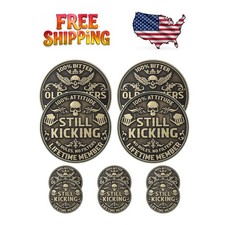 10 Pcs Old Fellows Club Challenge Coins - Commemorative Keepsakes for Laughter picture