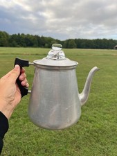 Vintage Universal Landers Frary & Clark Aluminum Coffee Percolator Pot Comp picture