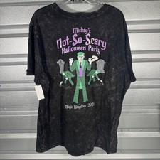 2025 Walt Disney World Mickey’s Not So Scary Halloween Party Shirt Adult NWT picture