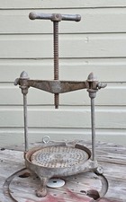 Rare Erie Griswold - Cast Iron No 3   10 Quart - Fruit & Lard Press picture