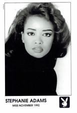 Vintage Stephanie Adams 90's Portfolio, Head Shot, Resume, B & W 5-1/2