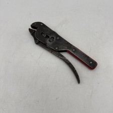 Vintage BMC Locking Pliers Vise Grip Style - Model 9 USA - Red Handle picture