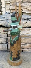 Vintage Hopi Kachina Doll - Terrance Lewis - TA-AMU KOOTSH Carved picture