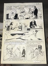 THE AVENGERS 280 BOB HALL KYLE BAKER PAGE 20 MARVEL ORIGINAL ART WORK SIGNED picture
