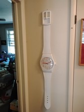 Swatch Wrist Watch Maxi Wall Clock Retro Vintage Jumbo Modern Grid Pop Art picture