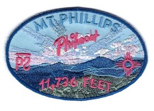 PHILMONT SCOUT RANCH * MT. PHILLIPS * 11,736 FEET * 3 1/4 BY 2 1/4 INCH picture
