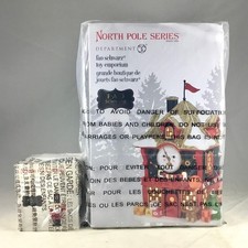 Dept 56 Set of 2: FAO SCHWARZ TOY EMPORIUM + READY FOR DUTY North Pole Village picture