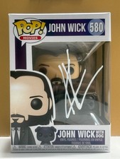 SIGNED Funko Pop JOHN WICK with DOG #580 COA AUTHENTICATED & Case picture