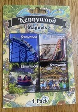 Kennywood Park Magnets. Set Of 4 Magnets Pittsburgh, PA. Brand New picture